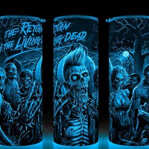 Glow in the Dark Return of the Living Dead Zombie Horror Movie Cup Mug Tumbler